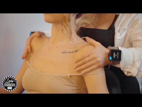 Comforting ASMR Massage by Barber Lady Margo for Skinny Girls