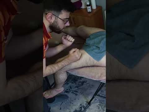 Leg Massage That Relieves Stress! Relaxes Even While Watching  #massage #easyturkish #relax #legday
