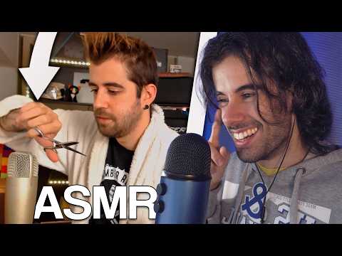 ASMRTIST REACCIONA A AURONPLAY HACIENDO ASMR || asmr en español