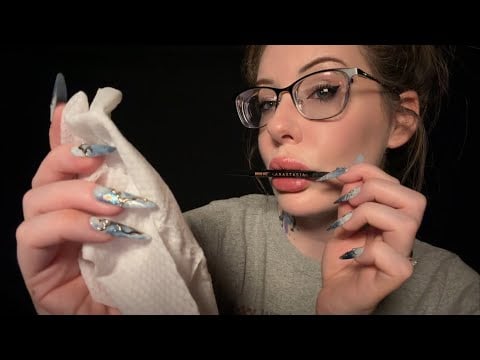 Gently Cleaning and Pampering Your Face ASMR