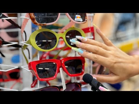 ASMR 100 TRIGGERS in a Cosmetics shop 🛒💄АСМР в Авроре