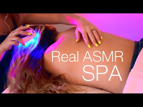 Real Life ASMR Massage Session  ✨Soft Touch ASMR Spa✨