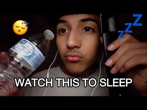 If you can’t sleep watch this ASMR video
