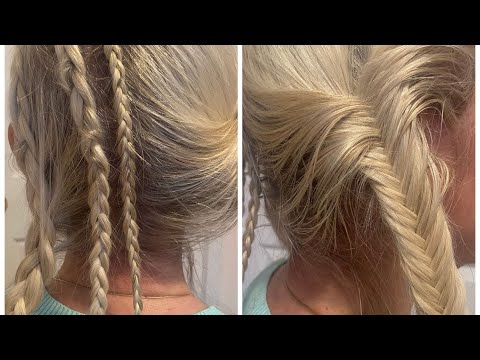 ASMR Brushing and Braiding my Mom’s Hair 💞