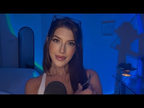 #ASMR | Cutting Away Bad Energy ✂️ Gratitude & Calm for Overthinking Minds
