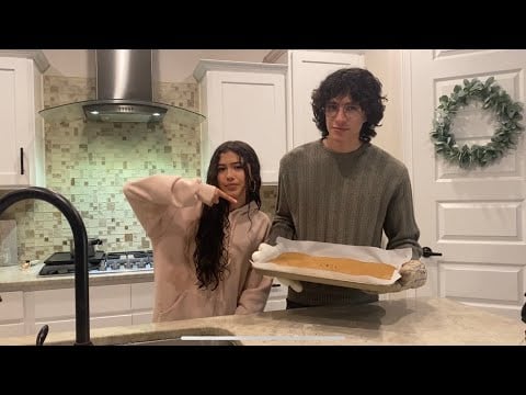 ASMR Baking Chocolate Chip Cookies With My Sister 🍪💤