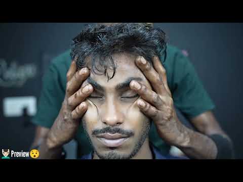 Head Massage For Relaxation | ASMR Head Scratching Massage | Neck Cracking | Forehead Massage ASMR