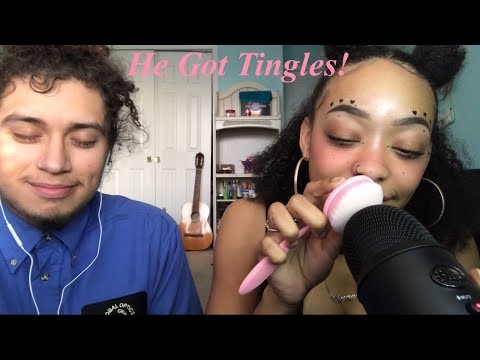 ASMR | Trying To Give My Boyfriend ASMR | FIRST TIME USING MY BLUE YETI MIC