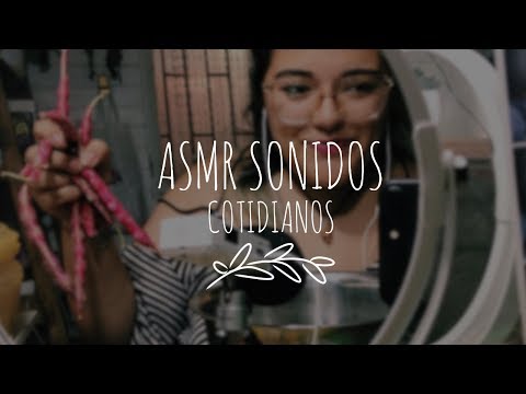 ASMR CHILE/ESPAÑOL - Sonidos relajantes con porotos granados?? 🤔