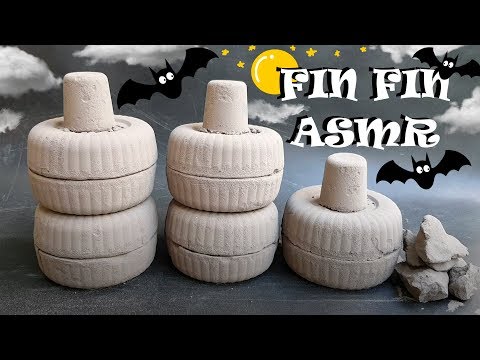 ASMR🎃Pumpkin Crumble | Baking Soda #219🕯👻