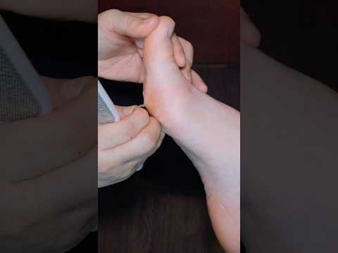 ASMR: Thai Foot Scrub and Reflexology Massage #shorts