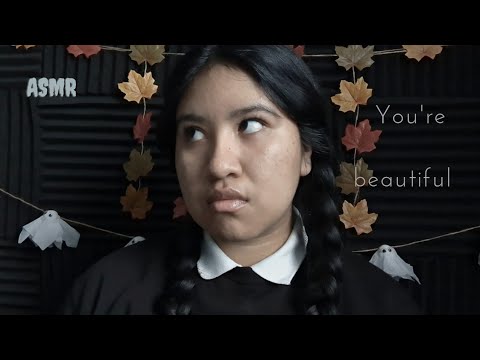 ASMR - Wednesday Addams Gives You Compliments 🖤