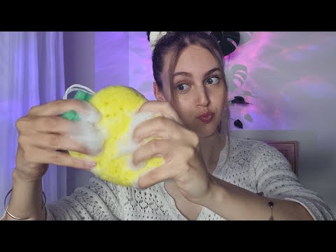 ASMR Sponge Triggers 🫧 🧽 Soap, Bubbles & Scratching 💤 Satisfying Tingly Sounds | Tete ASMR