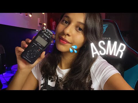 ASMR | SONS DE BOCA INTENSOS NO TASCAM 👄💦