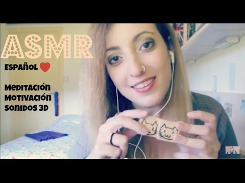 ASMR Español•Meditación Motivacional•Laboratorio del Sueño + Sesión de Sonidos BINAURAL