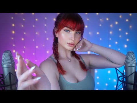 ASMR Breathe with me ~ Ear to Ear Whispers, Deep Breathing & Visuals w/ Delay (4K)