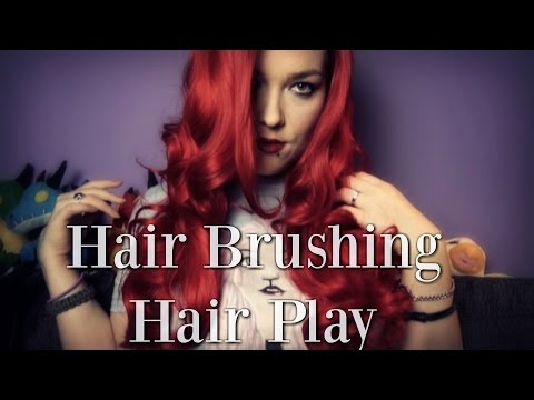 ☆★ASMR★☆ Luscious Wig Brushing ~ Hair Play ~ Review /w Evahair Wig