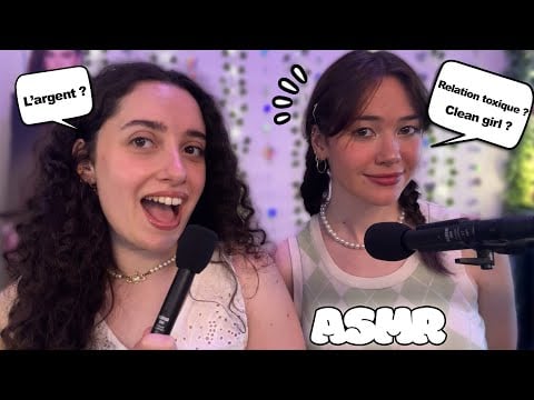 🌙 ASMR FRANÇAIS : DRAMASMR, ON DONNE NOS AVIS 🔥(ft @youlmouthasmr)