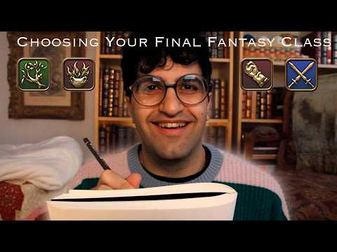 [ASMR] Choosing Your Starting Class (You're A Final Fantasy Sprout)
