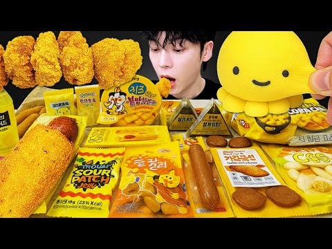 ASMR MUKBANG | 직접 만든 갤럭시 꿀젤리 블루 디저트 아이스크림 먹방 & 레시피 DESSERT GALAXY HONEY JELLY CANDY