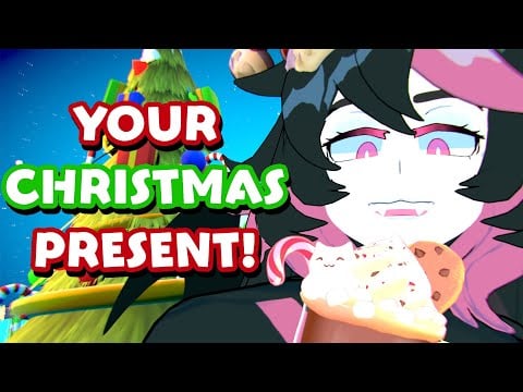 ASMR Christmas Gift From Your GF | Soft Kisses & Tingly Tapping
