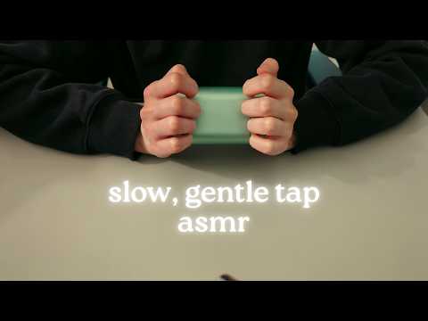[cozy asmr] i tried slow, gentle tapping with random items laying around