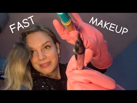 [ASMR] Fast & Aggressive Makeup RP With Rubber Gloves