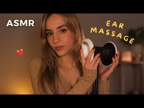 ASMR Masaje en tus Orejitas 💖 3DIO Ear Massage