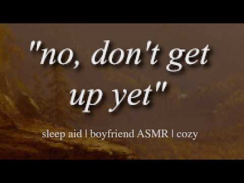 sleeping in with your boyfriend [ASMR roleplay] [sleep aid] [cozy] [relaxing]