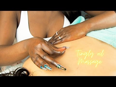 ASMR Super ATTENTIVE Relaxing  BACK Rub for sleep 😴
