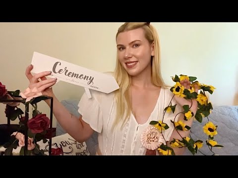 💍 ASMR The TINGLIEST Wedding Triggers 👰🏼‍♀️ *tapping, tracing, crinkles*