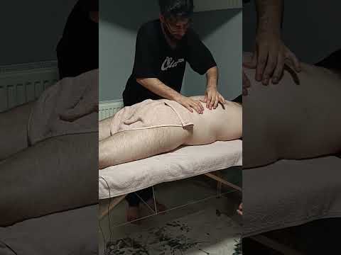 ASMR BACK AND SLEEP MASSAGE #shortvideo #massage #triggersforsleep #chiropractor #relaxing