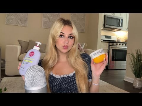 ASMR Massage, Hand Sounds, Tapping, Whispering