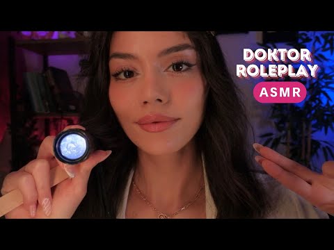 ASMR - Dahiliye Doktoruna Geldin 😴 Doktor Roleplay
