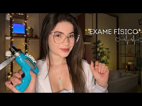 ASMR | Exame Físico Pelo Seu CORPO