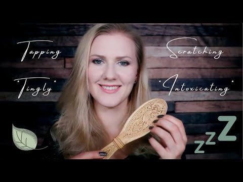 Gentle Whispering ASMR Tingly Tapping & Scratching Sounds Compilation