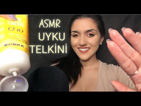 ASMR Türkçe ROLEPLAY ❤️ UYKU TELKİNİ VE OLUMLAMALAR - Turkish ASMR