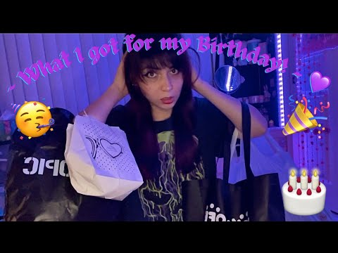 ✯Asmr~ Birthday Haul w/ Triggers✯🎂