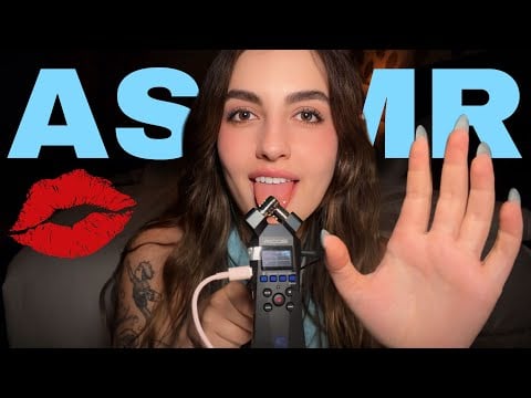 ASMR para DORMIR | Me COMO TUS OREJAS 👂💕 Inaudible + Besitos para Relajarte 💤