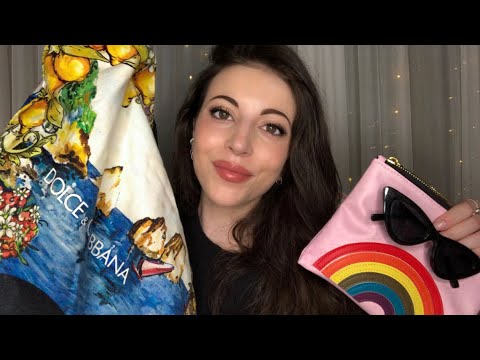 COSA C'É NELLA MIA BORSA MARE ❤️ ASMR ITA