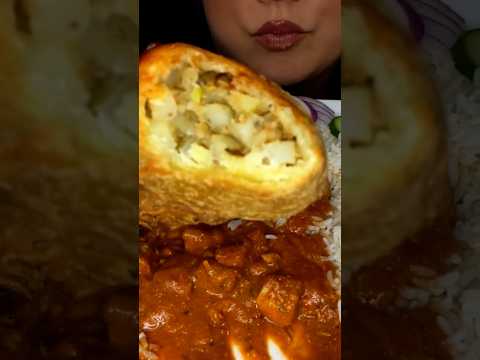 Eating Indian Food #asmr #food #indianfood