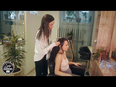 Luxury ASMR Head Massage by Barber Lady Adel for Girls