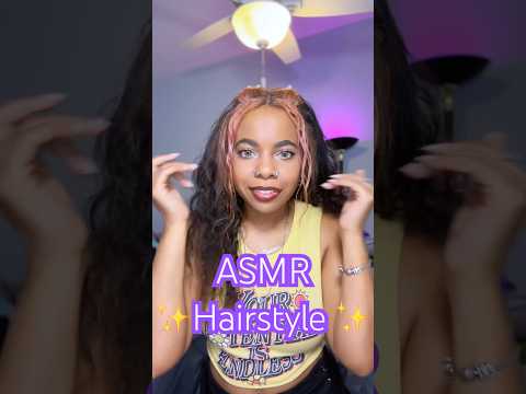 ASMR ✨ Cute Hairstyle #asmr #asmrhairplay #hairstyles