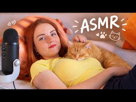 ASMR Purring, Biscuit Making & Falling Asleep Together 🐈 | No Talking