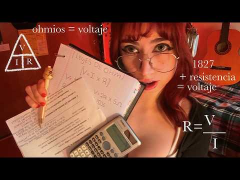 .ᐟ.ᐟ ¿PODRÁ ESTA CHICA NERD ENSEÑARTE INGENIERÍA ELECTRÓNICA? EN ASMR susurrado .ᐟ.ᐟ