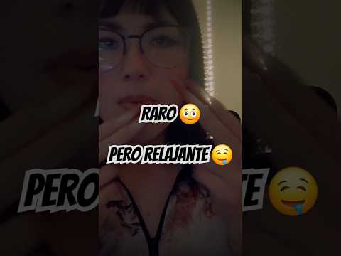 Spit Painting 🖌️ pintandote con mi saliva #asmr #relax