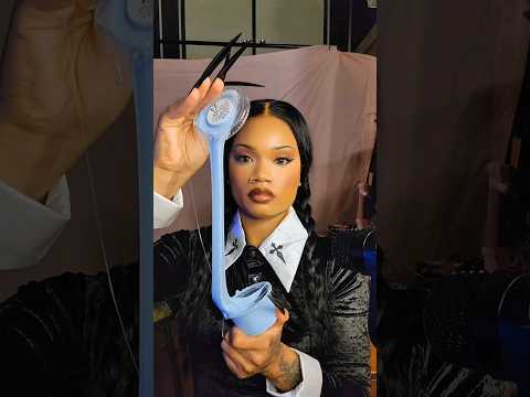 Wednesday Addams First Asmr 😳🫣 #shorts #asmr
