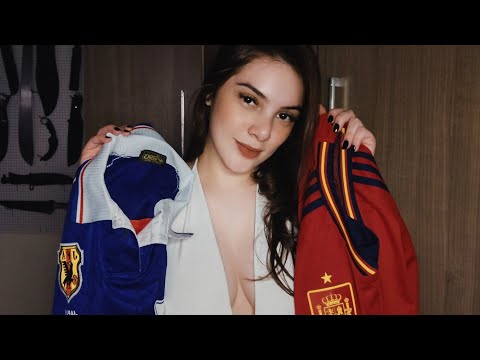 ASMR LOJA DE CAMISA DE TIME - Mori Yumi