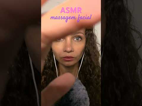 ASMR fast: massagem facial.  #asmr #asmrsounds #relaxing #satisfying