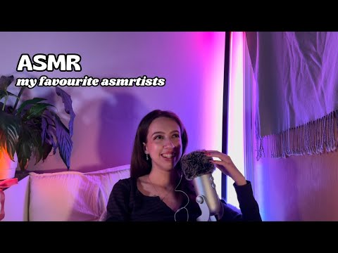 ASMR My Favourite UNDER-RATED ASMRtists (close whispers, mic brushing and scratching)